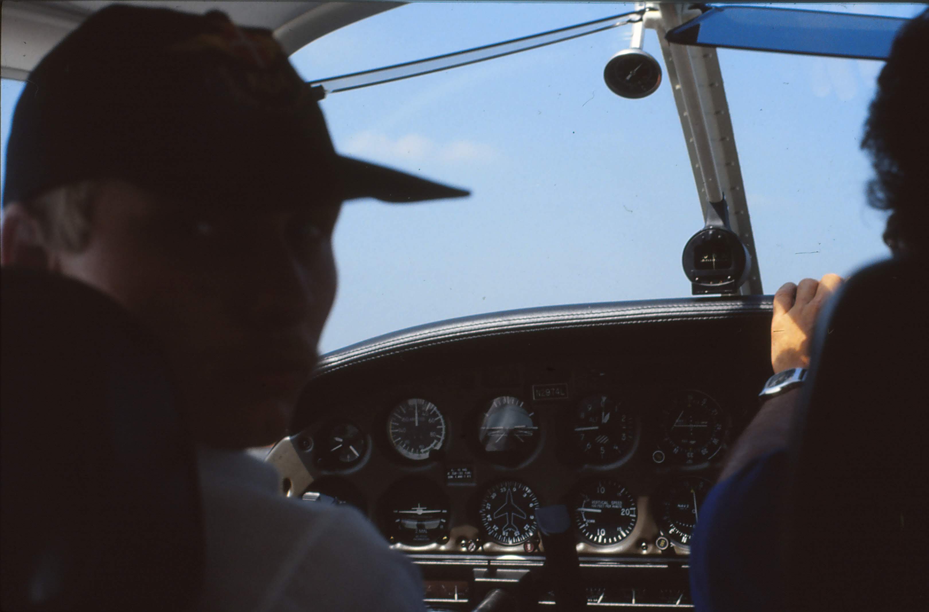 Christian i pilotsædet mod Lock Haven.jpg